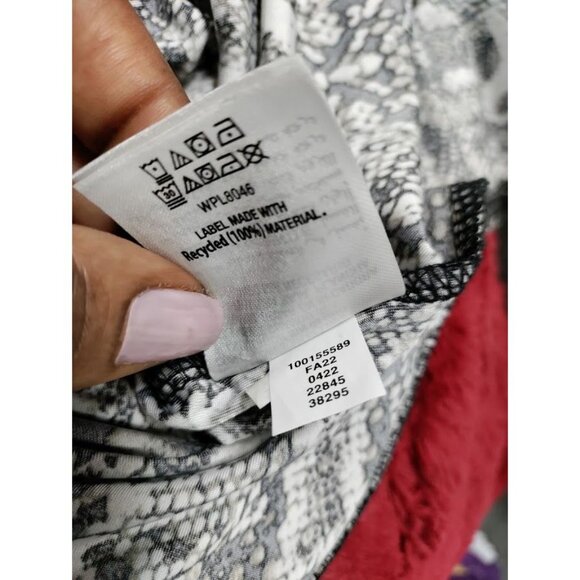 INC International Women's M Snake-Print Belted Shirtdress,Created for Macy's - Picture 13 of 13